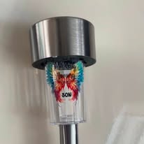 memorial solar lights